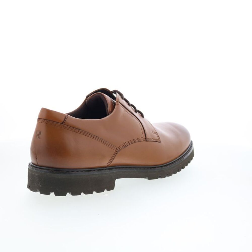 Rockport Mens Maverick Plain Toe Oxford Brown Shoes (NWT) - Picture 7 of 7